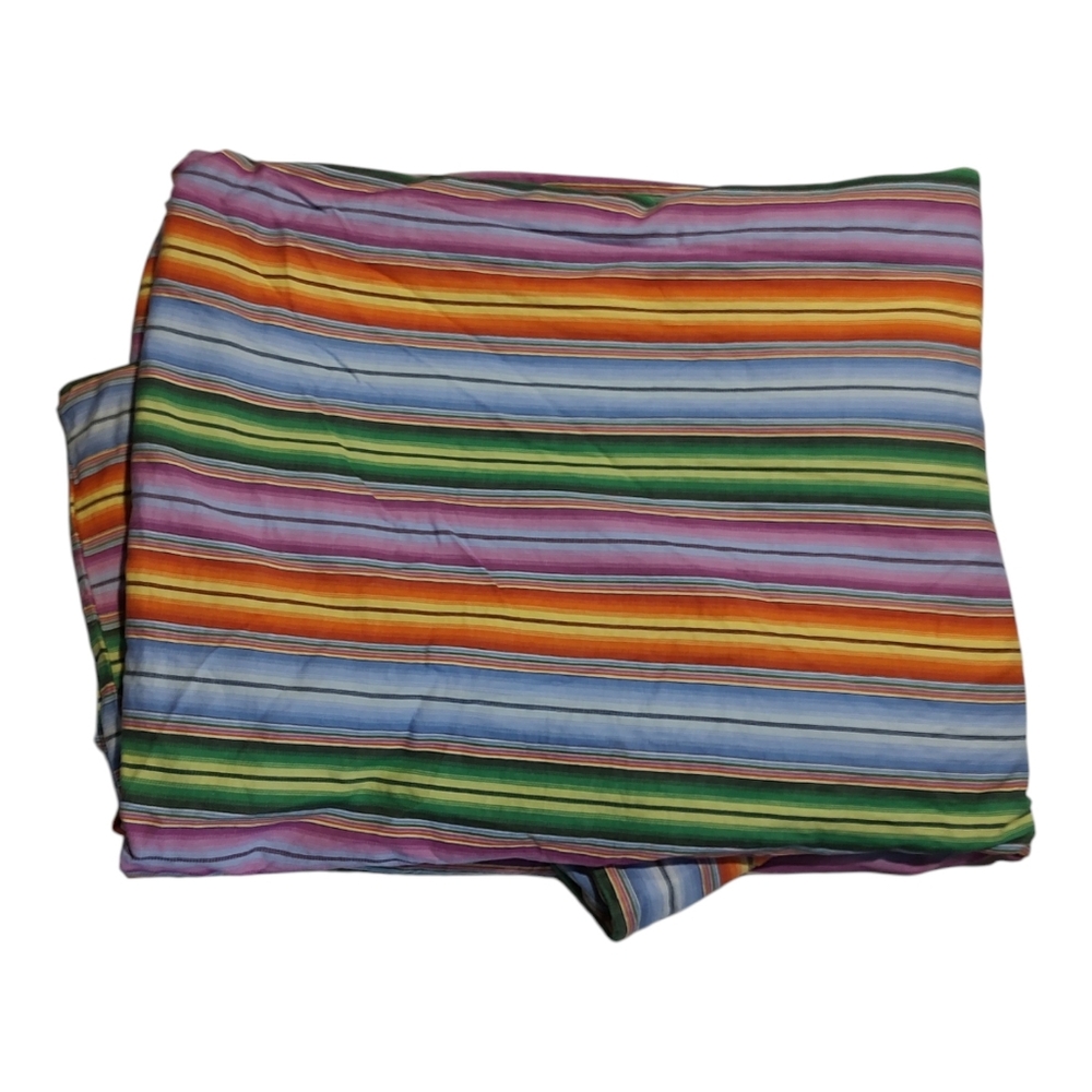 Tommy Hilfiger Rainbow Stripe Twin duvet Cover 100% Cotton